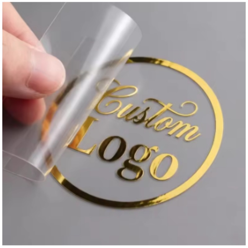 3D Printing Gold - 맞춤형 3D 금박 전사 스티커 실버
