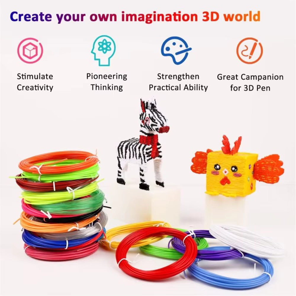 3D Printing Pen For Adults - 랜덤 컬러 10/20/30 색상 PLA/PCL 3D