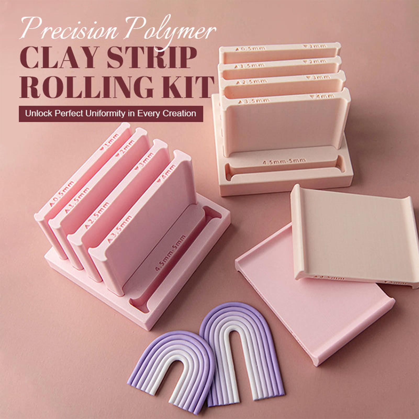 3D Printing Clay - 정밀 클레이 스트립 두께 롤러 세트