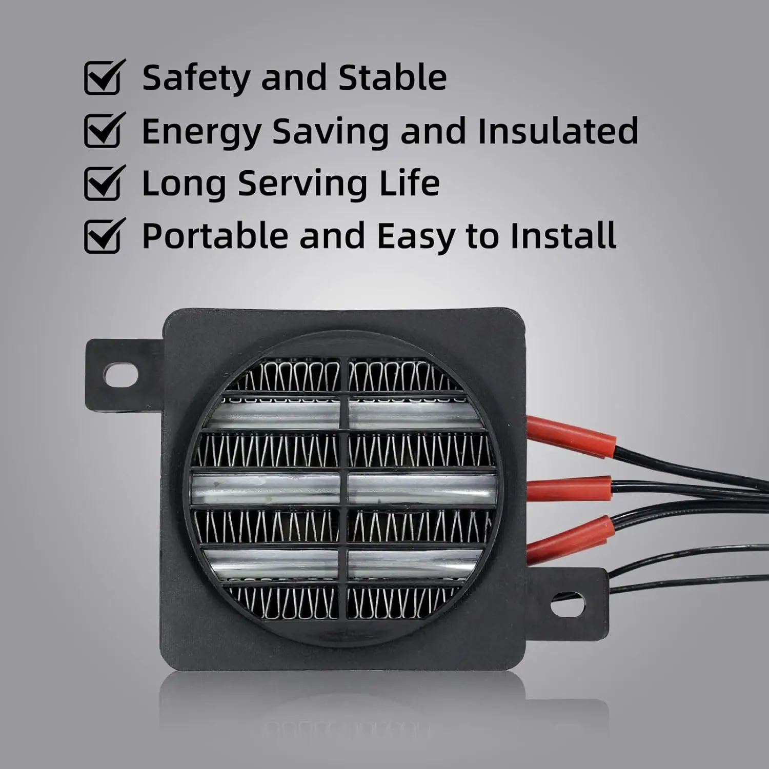 3D Printing Ptc - PTC 히터 12V~220V 팬이 있는 온도