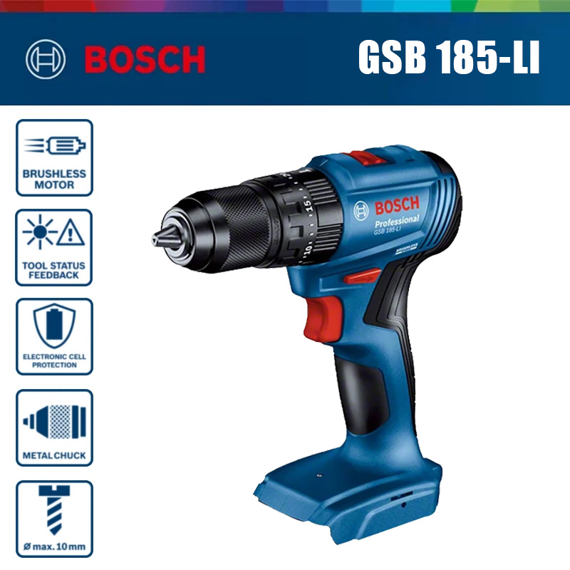 Bosch Drill Gsb 18V - 보쉬 GSB 185-LI 18V 브러시리스 무선