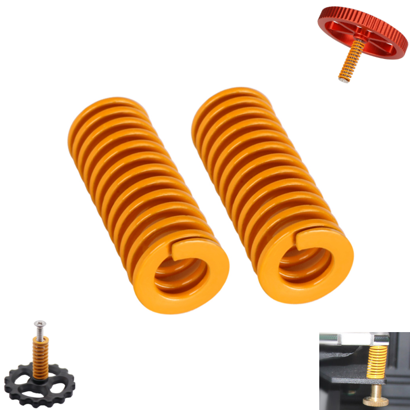 3D Printer Bed Spring - 램프 옐로우 레벨링 스프링 3D 프린터