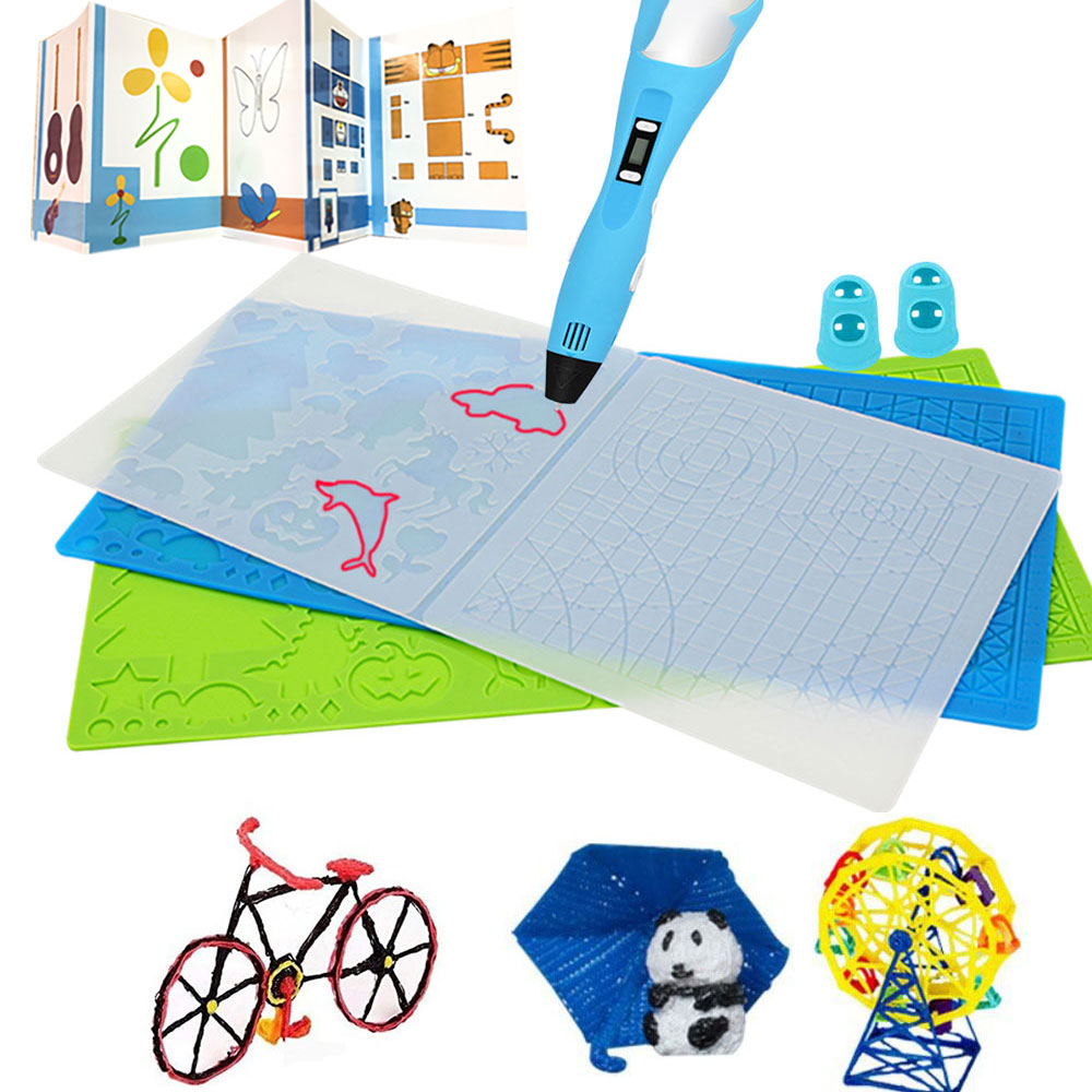 3D Printing Pen For Adults - 2 개의 손가락 보호기가있는 3D 인쇄