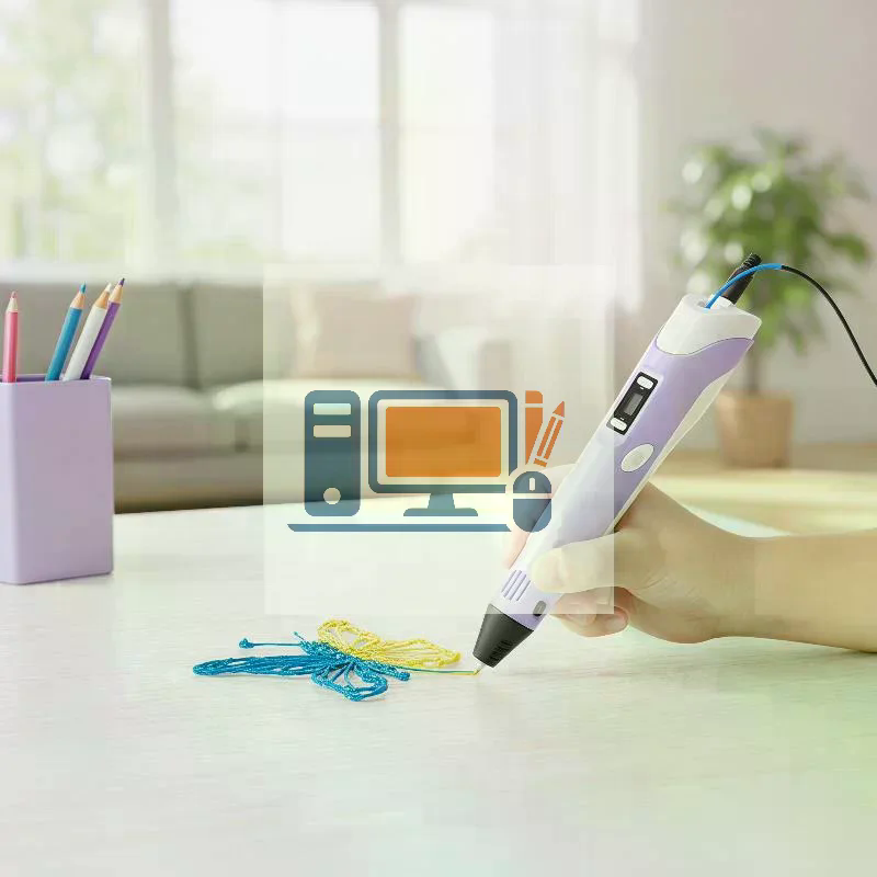 3D Printing Pen For Adults - 3D 인쇄 펜 지능형 펜 USB