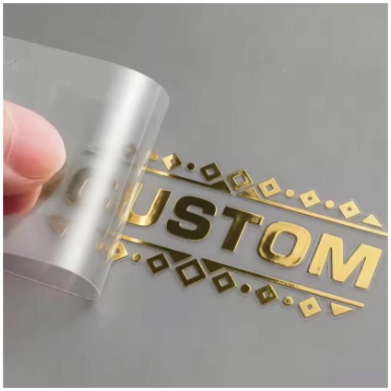 맞춤형 3D 금박 전사 스티커 실버 메탈 로고 DTF  - 3D Printing Gold 리뷰 및 가격