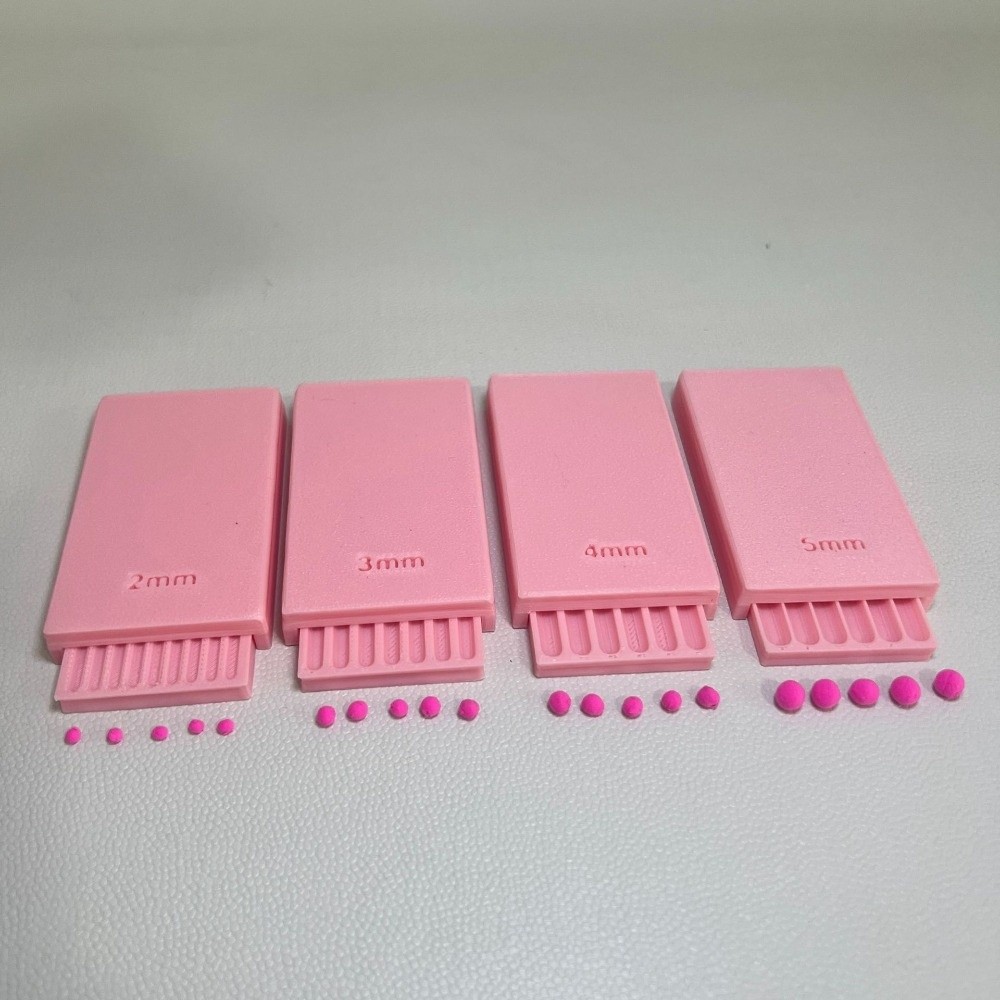 4개 2-5mm 클레이 젤 볼 메이커 도구 신속 성형  - 3D Printing Clay 리뷰 및 가격