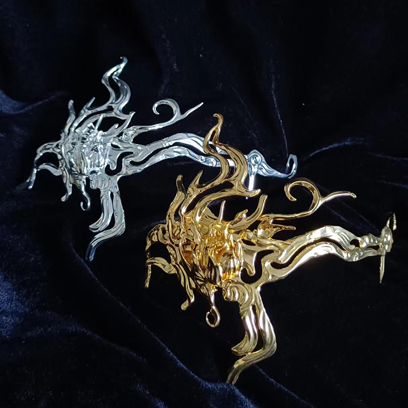 3D 인쇄 빈티지 수지 반 얼굴 마스크 애니메이션 Ha - 3D Printing Gold 리뷰 및 가격