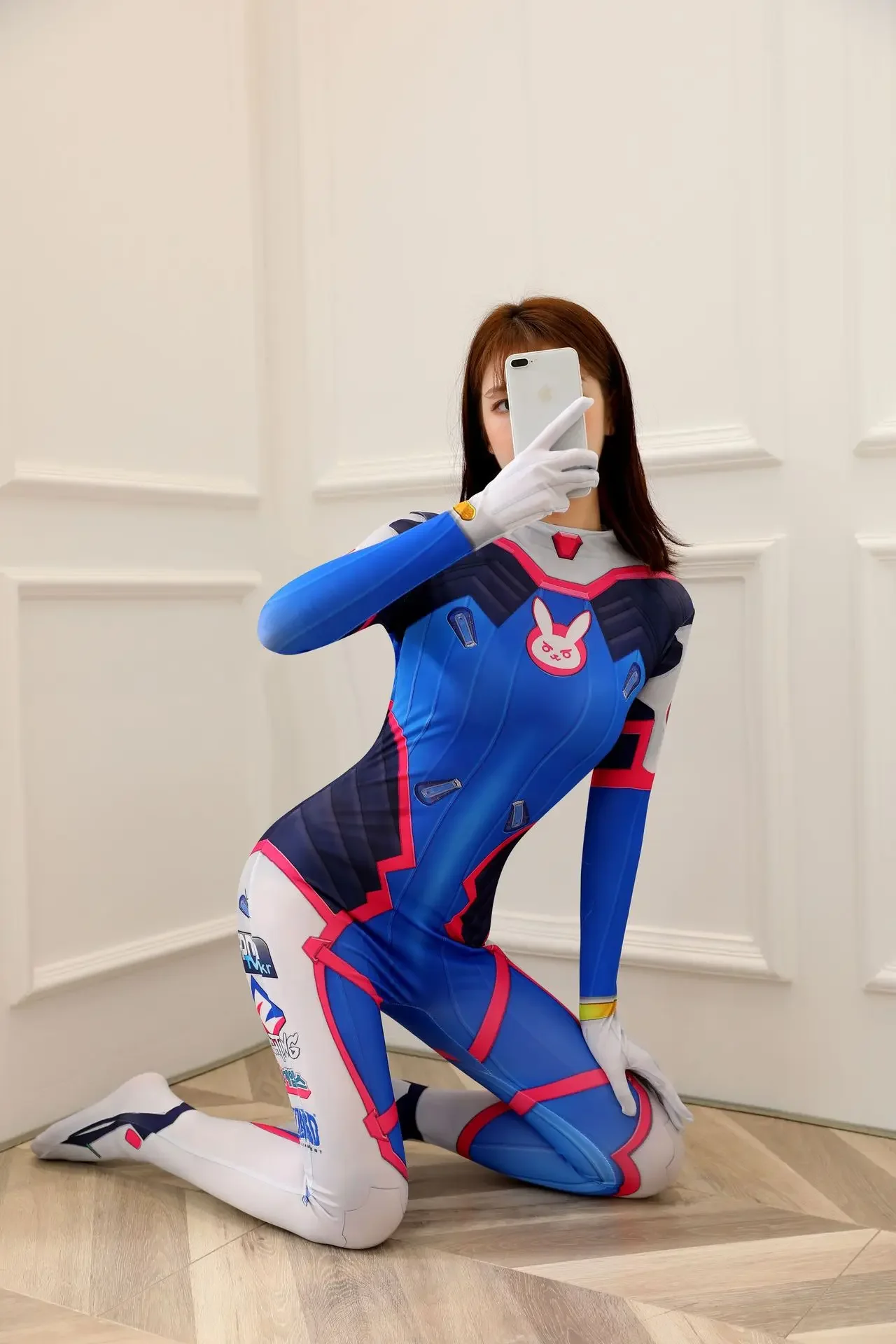 게임 Dva 코스프레 점프 슈트 의상 여성 3D 인쇄  - 3D Printing Games Free 리뷰 및 가격