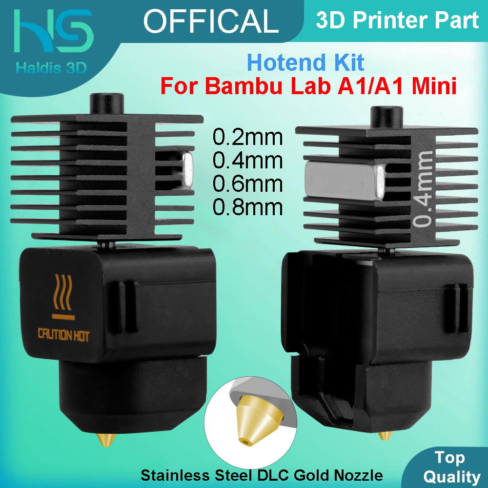 Bambu Lab A1/A1 Mini용 핫엔드 키트 0 - 3D Printing Gold 리뷰 및 가격
