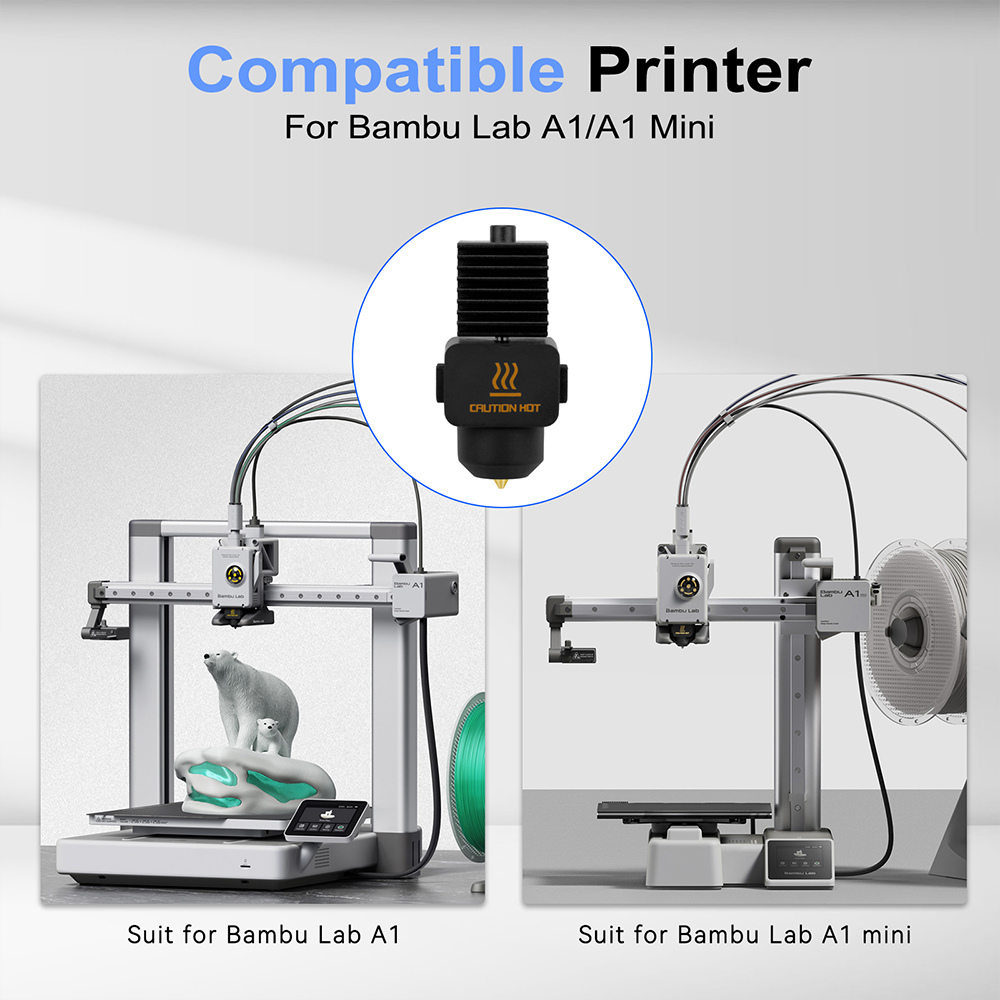 Bambu Lab A1/A1 Mini용 핫엔드 키트 0 - 3D Printing Gold 리뷰 및 가격