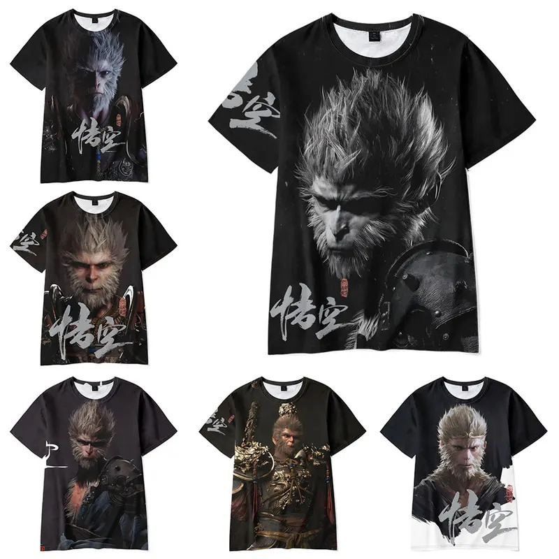 게임 Black Myth: Wukong T 반팔 여름  - 3D Printing Games Free 리뷰 및 가격