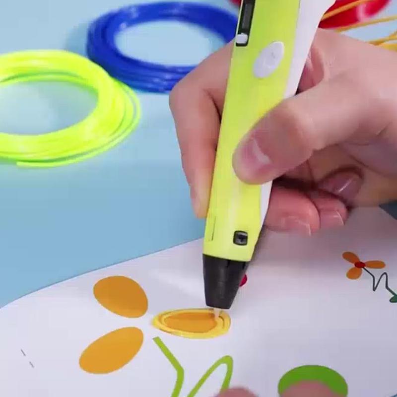 3D 인쇄 펜 지능형 펜 USB 케이블로 낙서 예술 공 - 3D Printing Pen For Adults 리뷰 및 가격