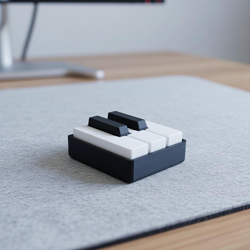 프레스형 3D 프린팅 PLA 피아노 키보드 피젯 클리커 - 3D Printing Keyboard 리뷰 및 가격