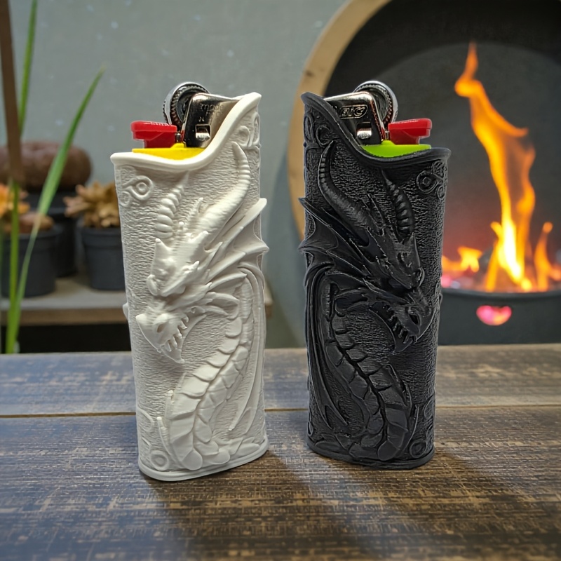 고딕 양각 드래곤 라이터 케이스 3D 프린팅 릴리프 드 - 3D Printing Housing 리뷰 및 가격
