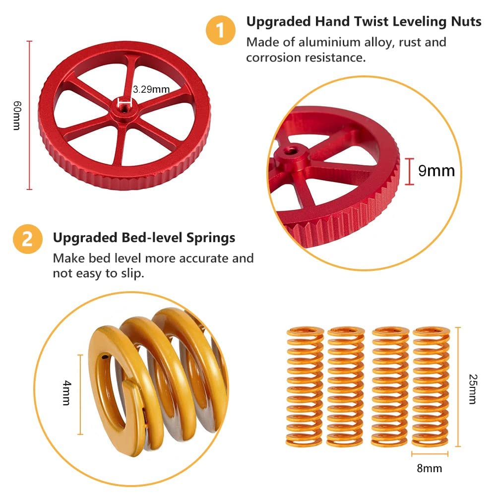Creality 공식 Ender 3 Pro 스프링 업그 - 3D Printer Bed Spring 리뷰 및 가격