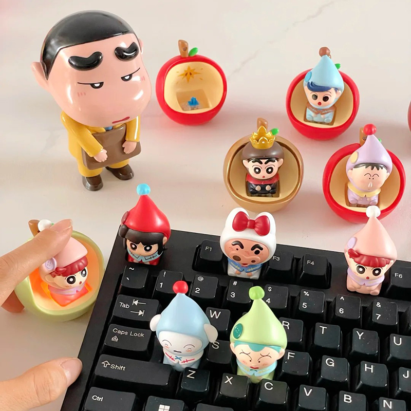 귀여운 크레용신짱 드워프 동화 키캡 블라인드 박스 커스 - 3D Printing Keyboard 리뷰 및 가격