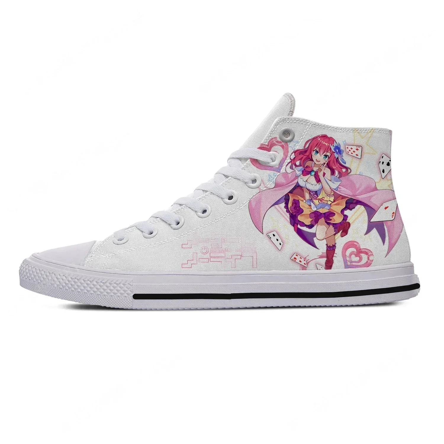 Anime NO GAME NO LIFE 하이 탑 스니커 - 3D Printing Games Free 리뷰 및 가격
