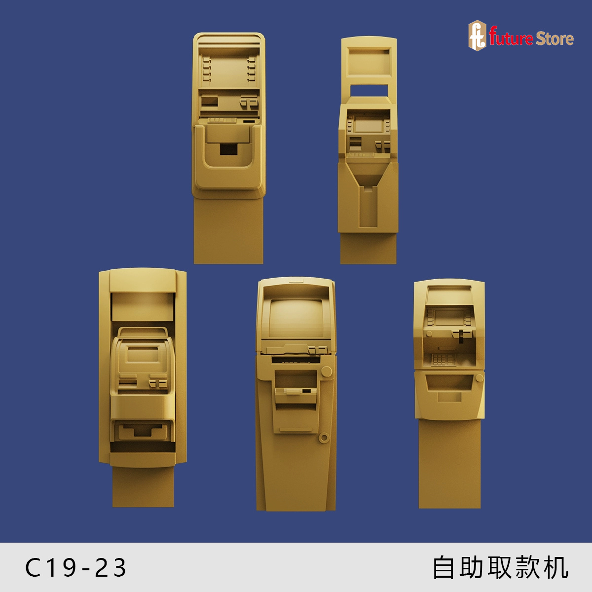 3D 프린트 1/64 아케이드 게임 셀프서비스 ATM  - 3D Printing Construction 리뷰 및 가격