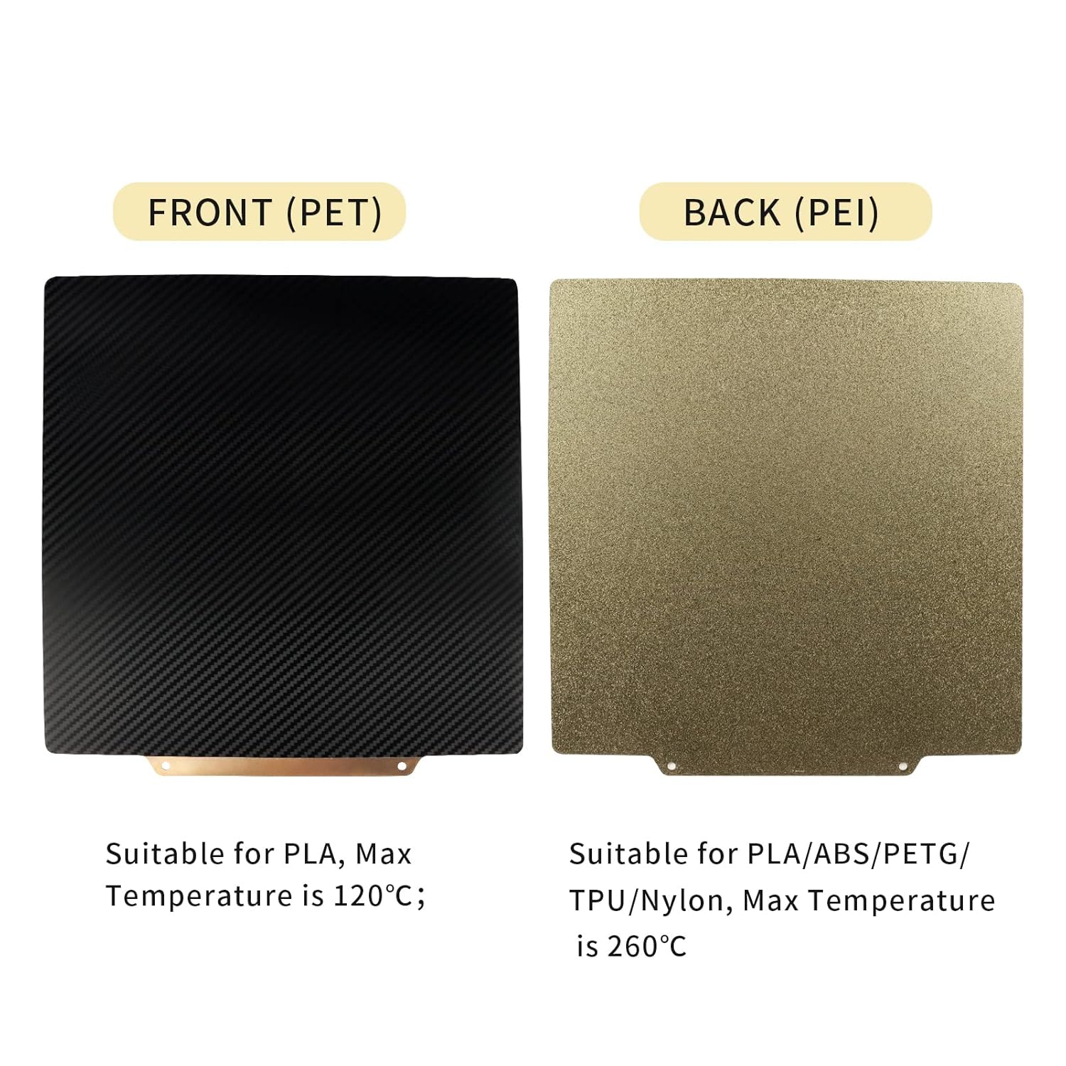 SV01/SV02 PEO PEI 빌드 플레이트 300x - 3D Printer Bed Spring 리뷰 및 가격