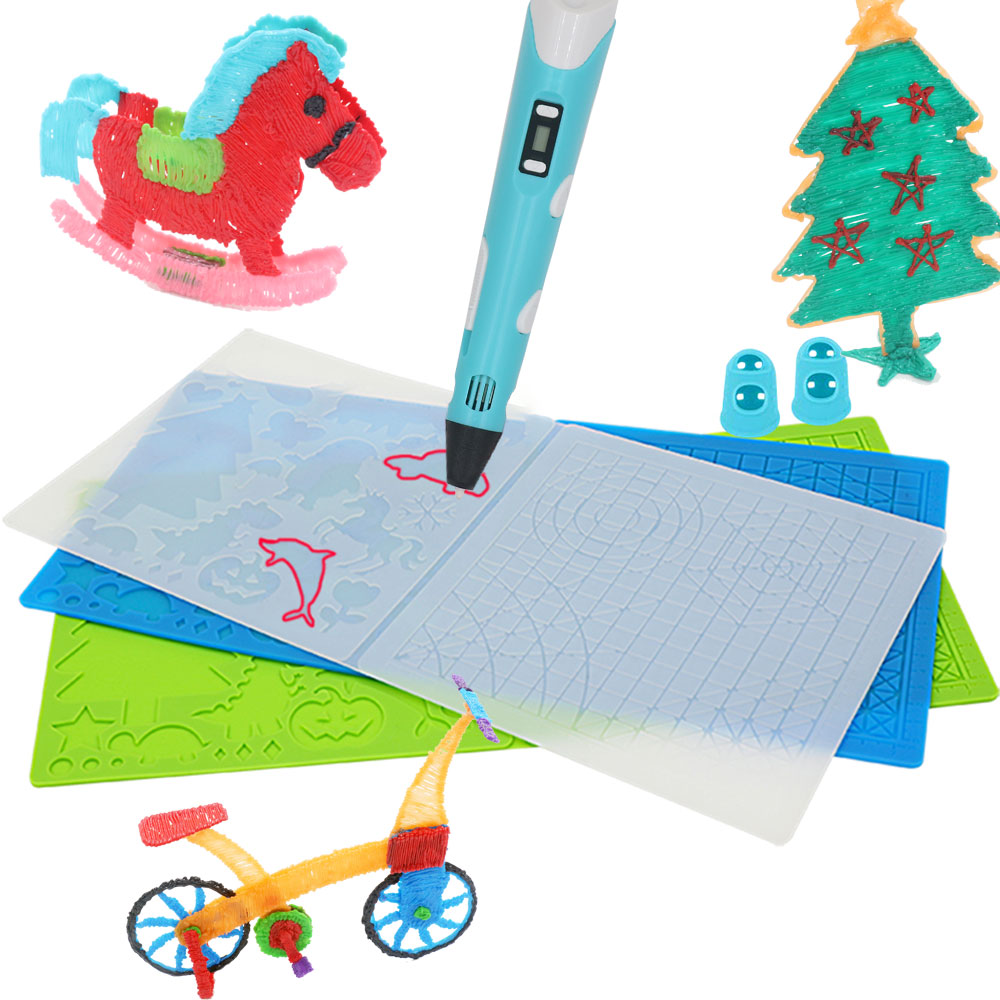 3D 인쇄 펜 실리콘 디자인 매트 2 손가락 보호기 템 - 3D Printing Pen For Adults 리뷰 및 가격