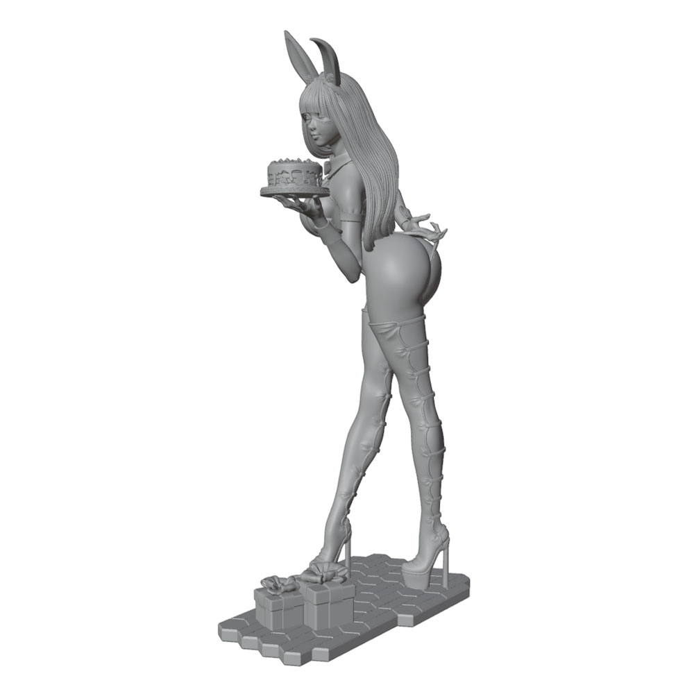 1/24/12/6 휴일 파티 테마 토끼 소녀 캐릭터,  - 3D Printing Ultem 리뷰 및 가격