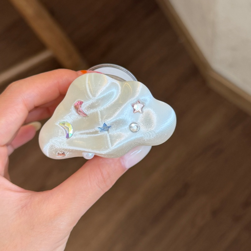 귀여운 핑크 스타 프린트 폰 케이스, 3D 구름 모양  - 3D Printing Housing 리뷰 및 가격