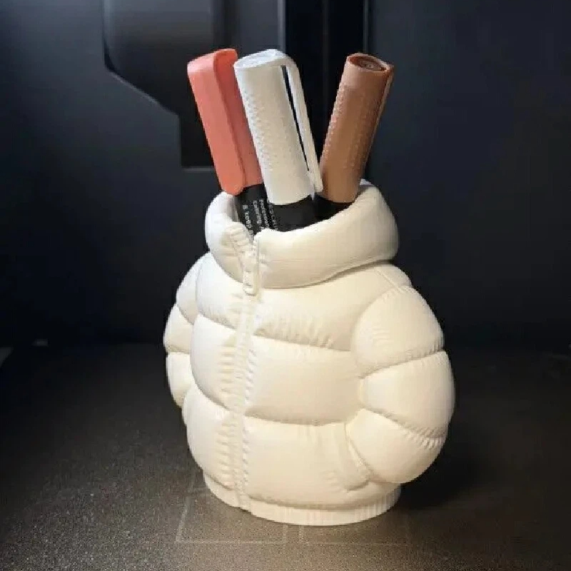 3D 프린팅 그라데이션 컬러 푸퍼 재킷 펜 홀더, 창의 - 3D Printing Pen For Adults 리뷰 및 가격