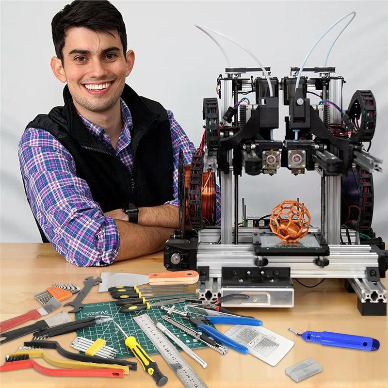 좋은 품질의 펜치, 줄자, 핀셋, 조각칼, 청소용 바늘 - 3D Printing Files 리뷰 및 가격