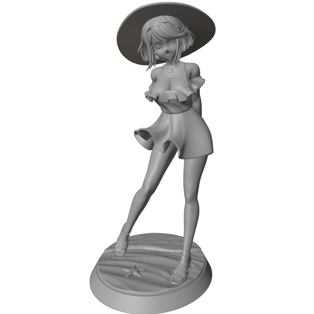 75/100/120/150mm 섹시한 소녀 수지 모델  - 3D Printing Ultem 리뷰 및 가격