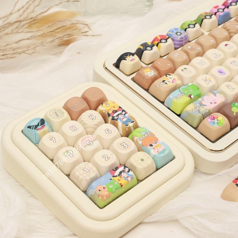 애니메이션 포켓몬 키캡 MOA 높이 131 키/세트 승 - 3D Printing Keyboard 리뷰 및 가격