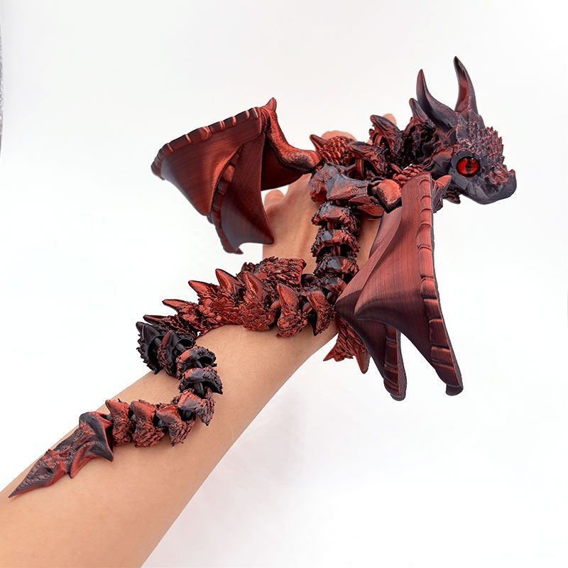 3D 프린팅 날개 달린 마차용 용 피규어 (랜덤 눈알) - 3D Printing Ultem 리뷰 및 가격