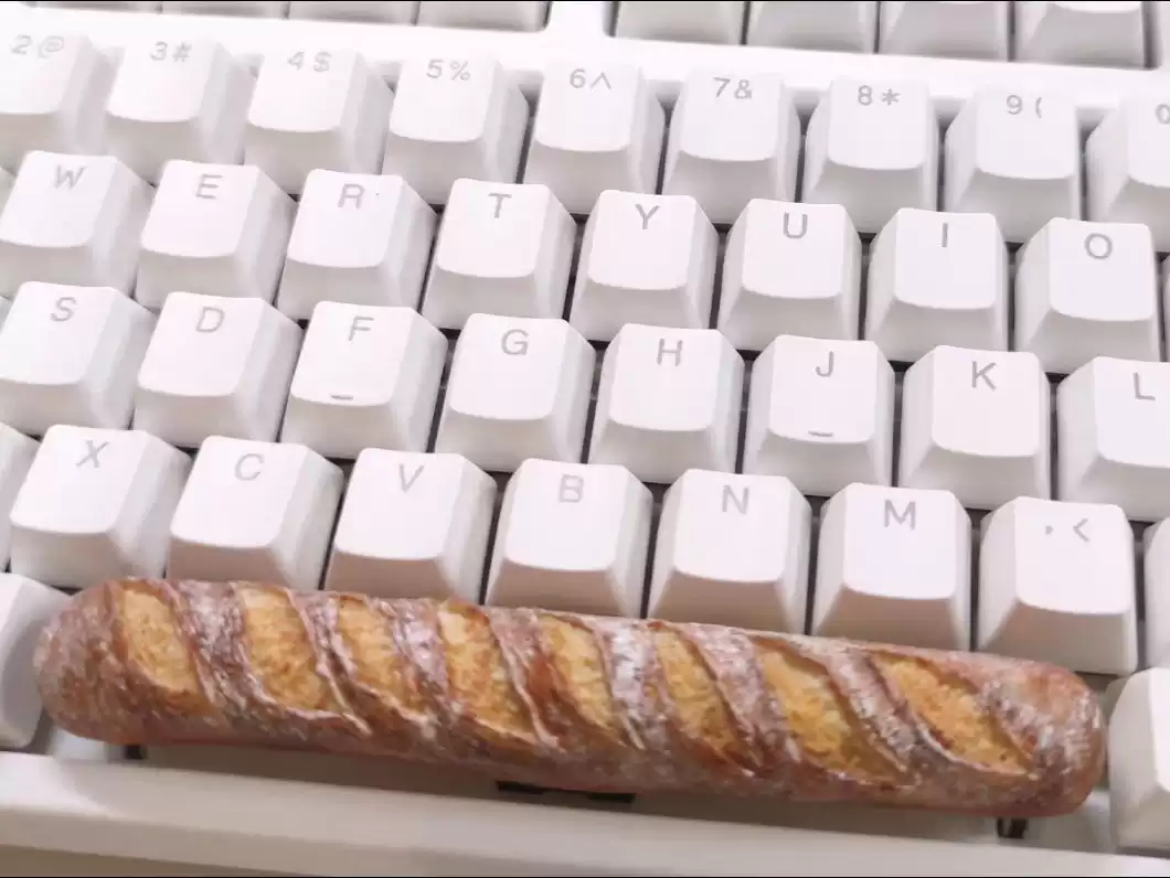 바게트 푸드 아티산 스페이스바 키캡 - 맞춤형 기계식  - 3D Printing Keyboard 리뷰 및 가격