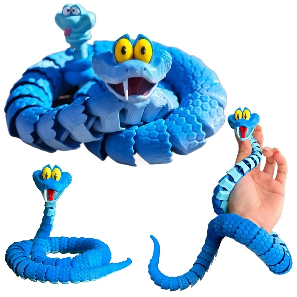 Zootopia 3D 인쇄된 가레스 뱀 관절 시뮬레이션 - 3D Printing Idea 리뷰 및 가격